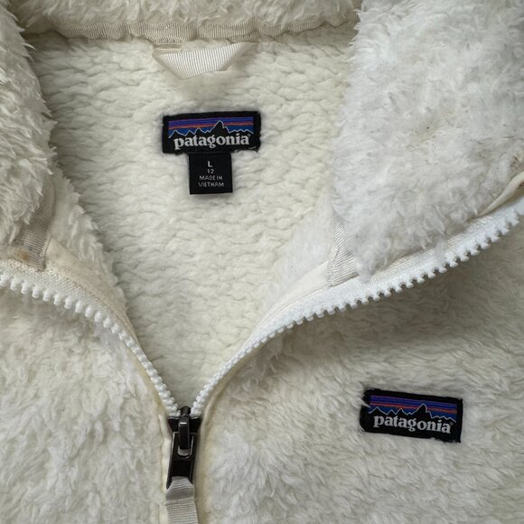 Patagonia Girls Los Gatos 1/4 zip fleece size Large - Picture 2 of 3